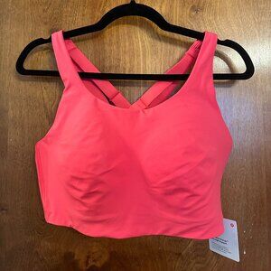 NWT Lululemon Energy Bra High Support 38DD Coral